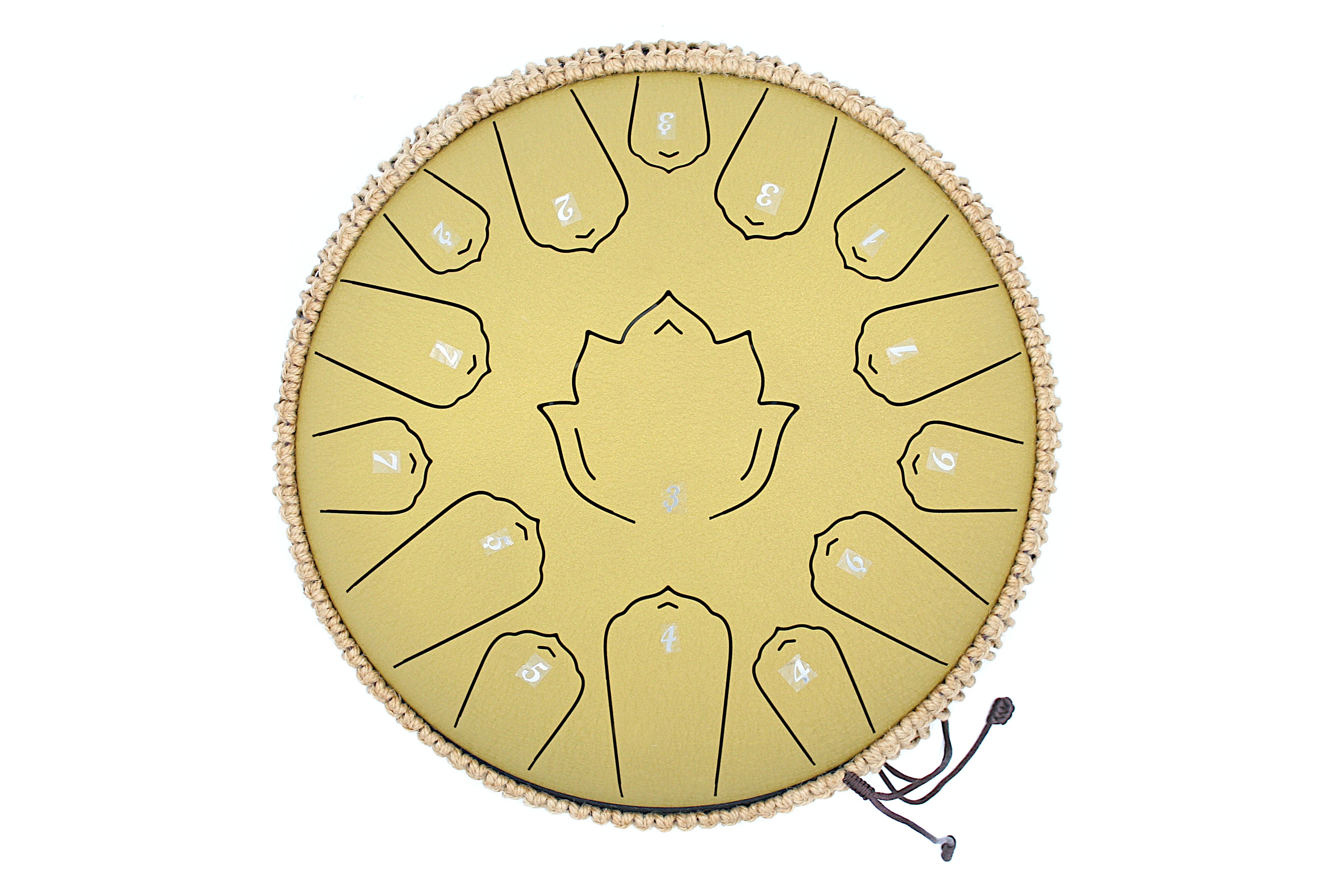 Tongue Drum 13" Leuchtklang