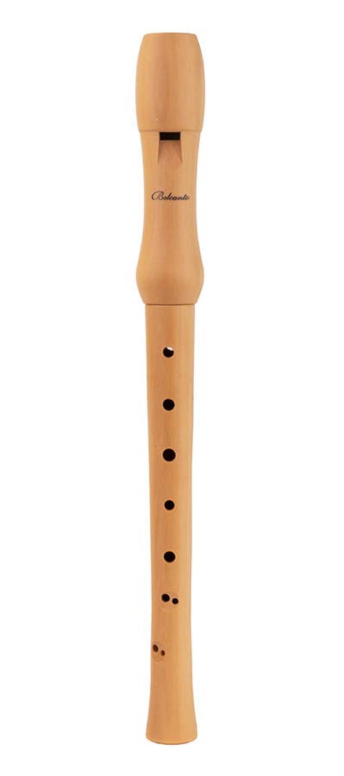 Belcanto C-Sopranblockflöte - Barocke Griffweise - Holz Blockflöte für Kinder, Anfänger & Musikunterricht