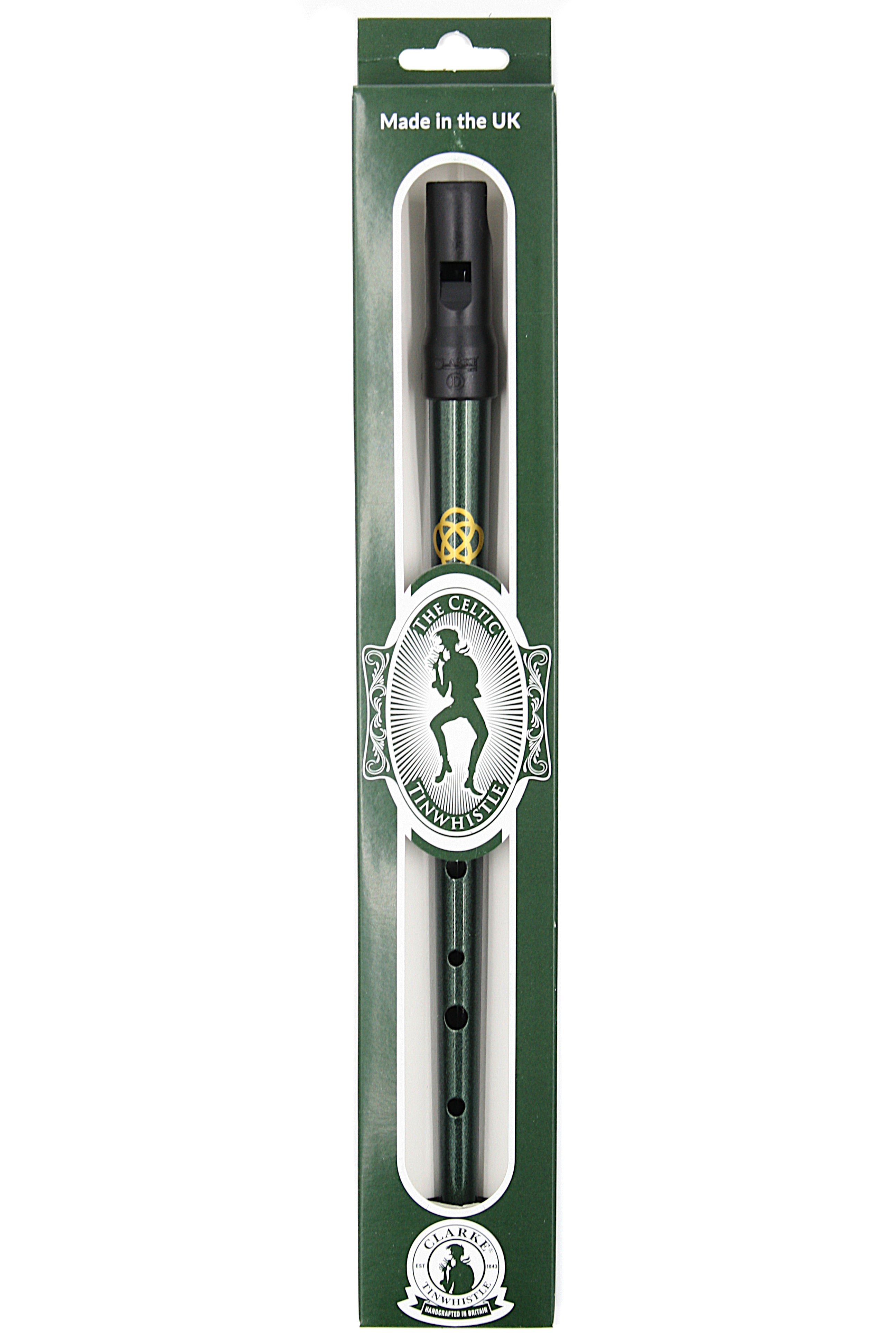 Clarke Celtic Tin Whistle keltische Penny Whistle Grün