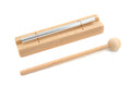 Chime Klangstab aus Echtholz – Yoga & Meditation | inkl. Mallet