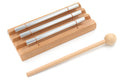 Chime 3er Klangstab aus Echtholz – Yoga & Meditation | inkl. Mallet
