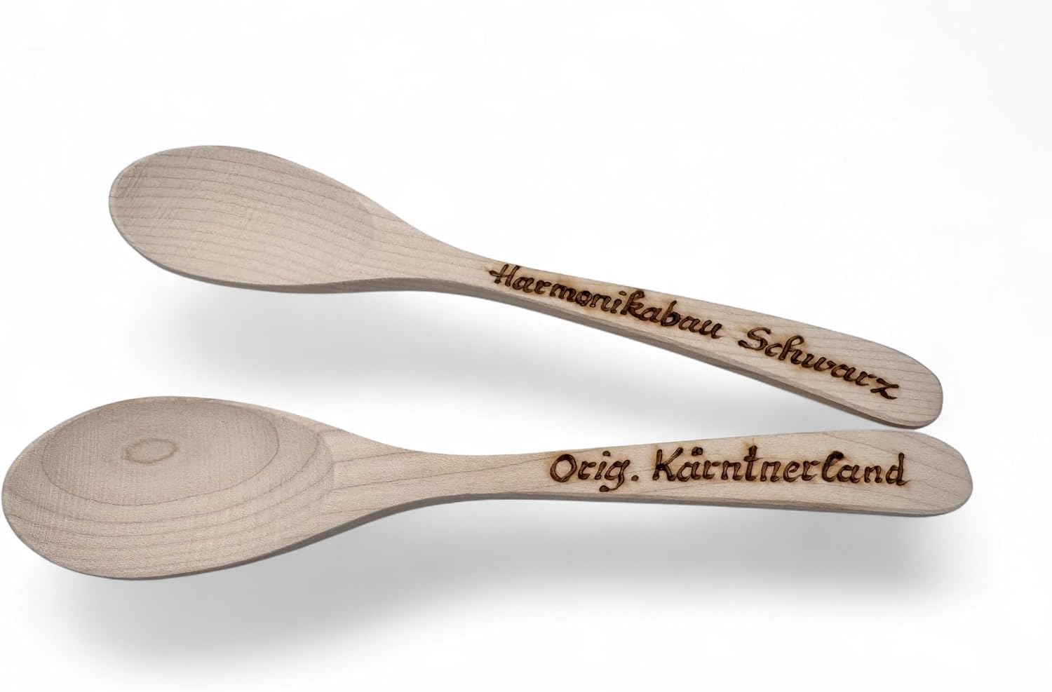 Musiklöffel Schwarz Österreich Paar mit Schrift
