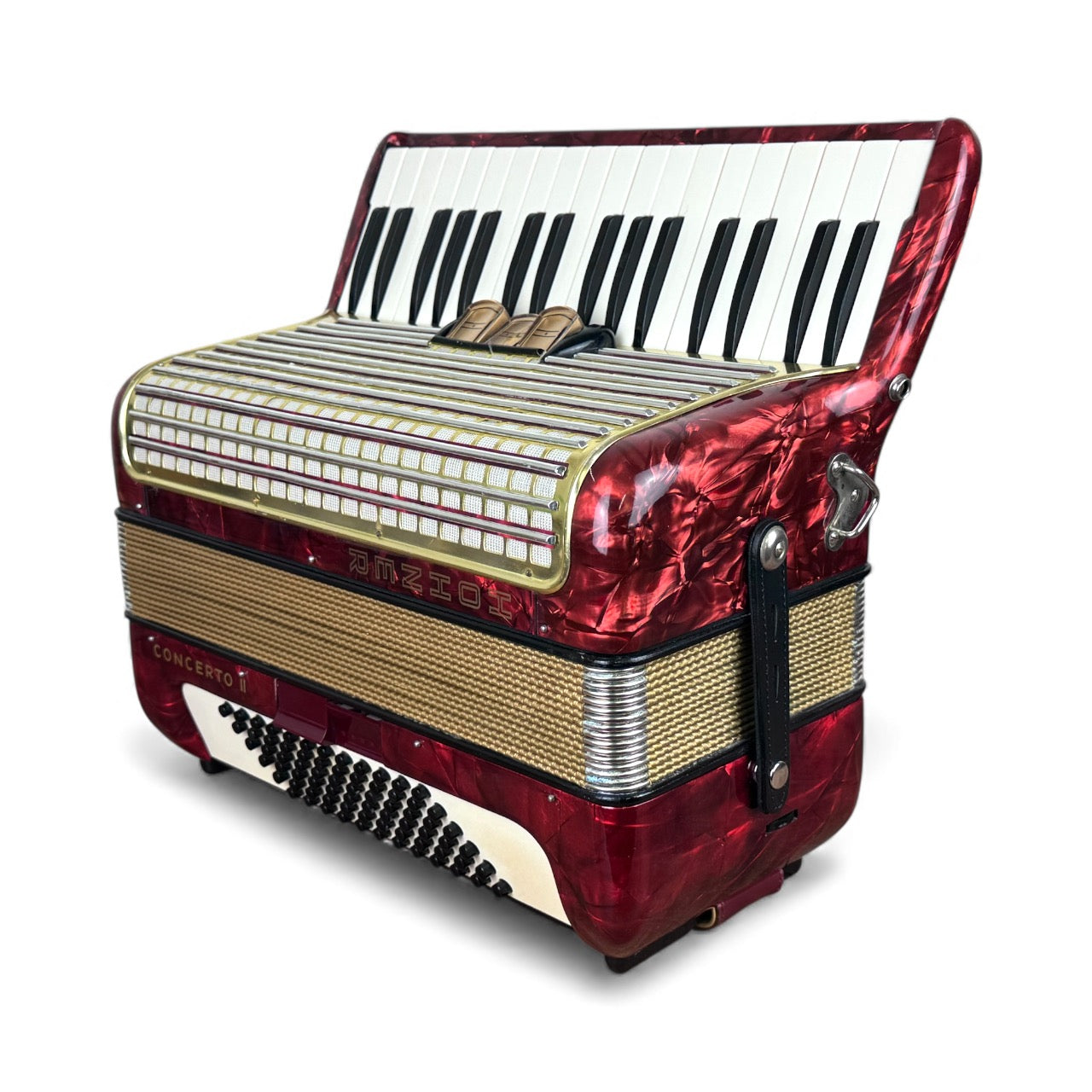 Hohner Concerto II 72 Bass Akkordeon Geprüft und Gestimmt