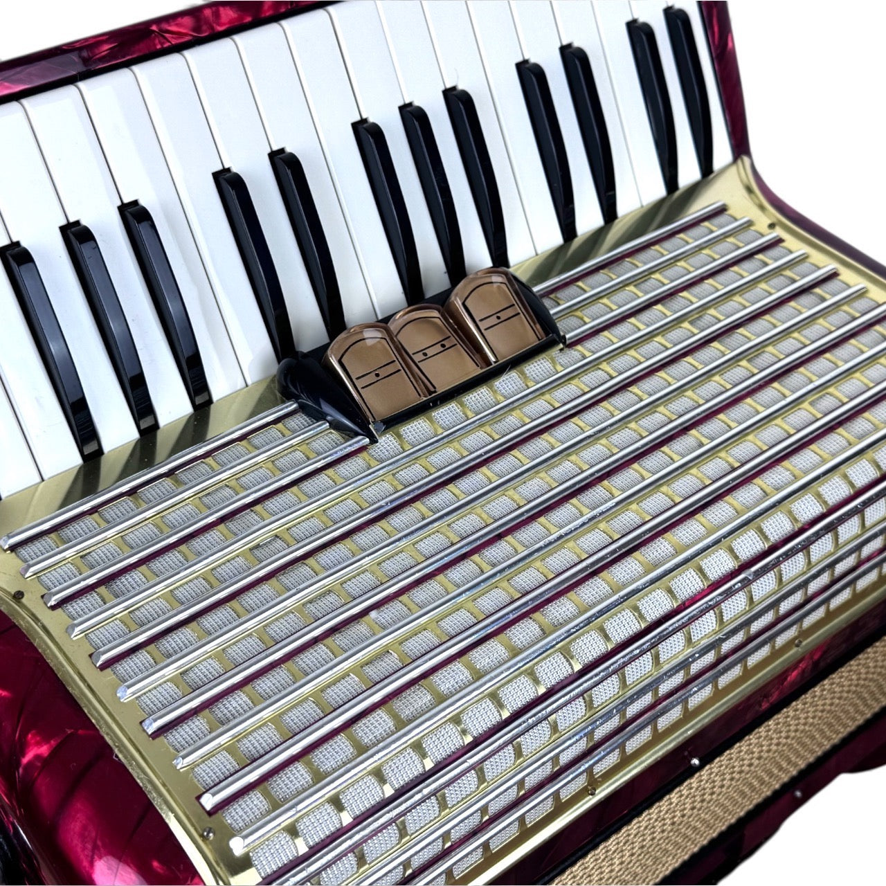 Hohner Concerto II 72 Bass Akkordeon Geprüft und Gestimmt