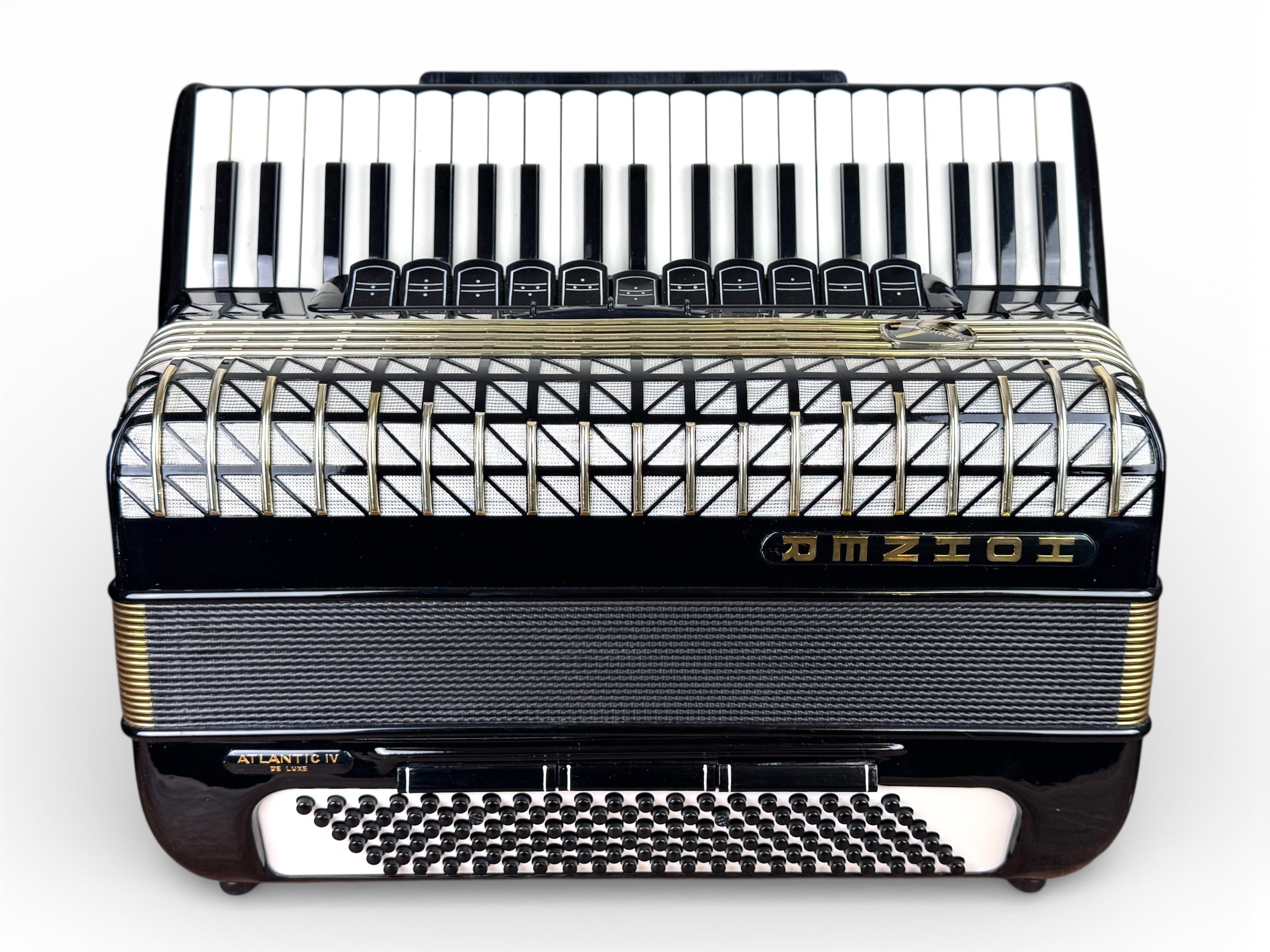 Hohner Atlantic IV DeLuxe Akkordeon 120 Bass Traumzustand Geprüft und Gestimmt
