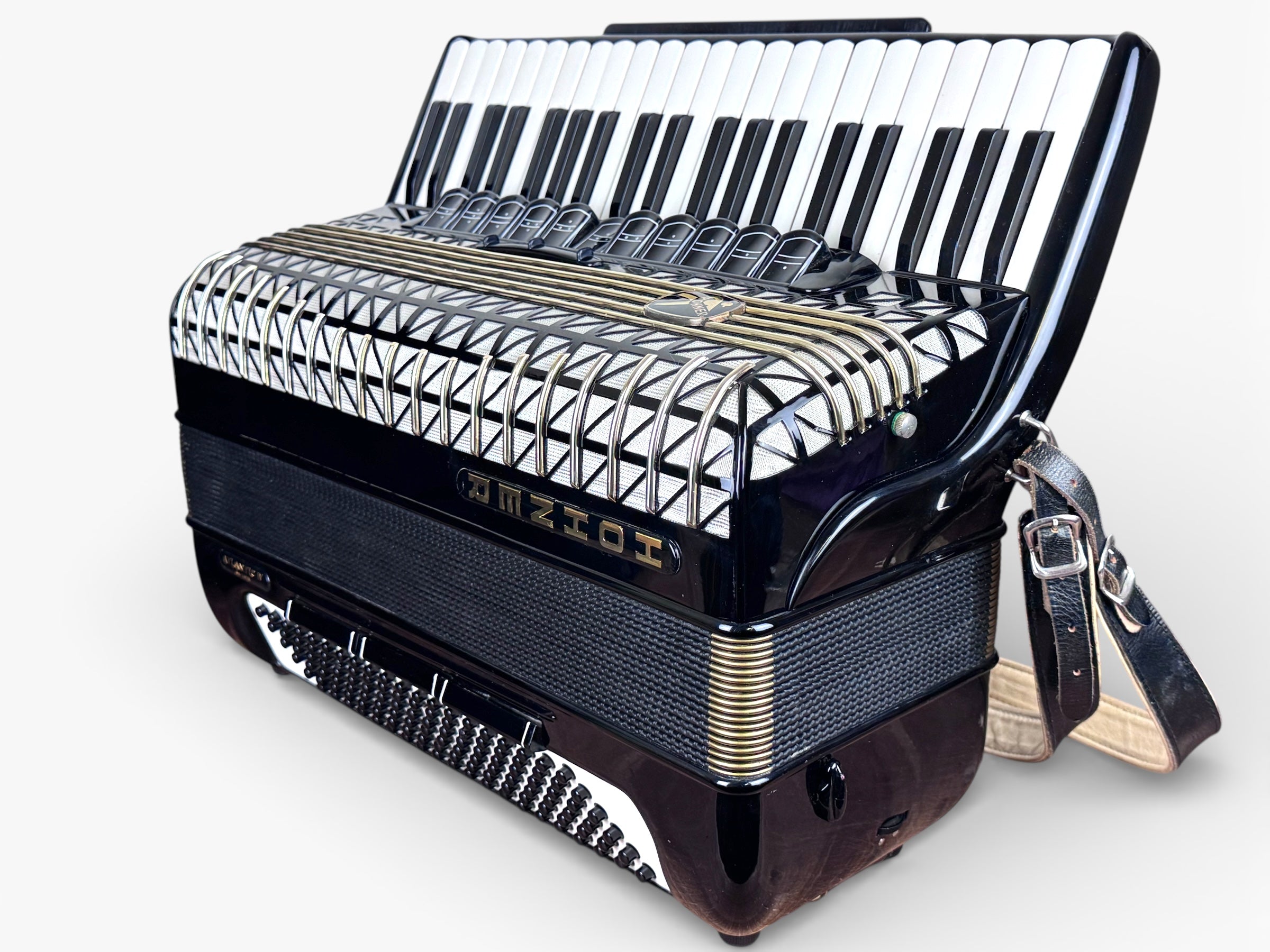 Hohner Atlantic IV DeLuxe Akkordeon 120 Bass Traumzustand Geprüft und Gestimmt