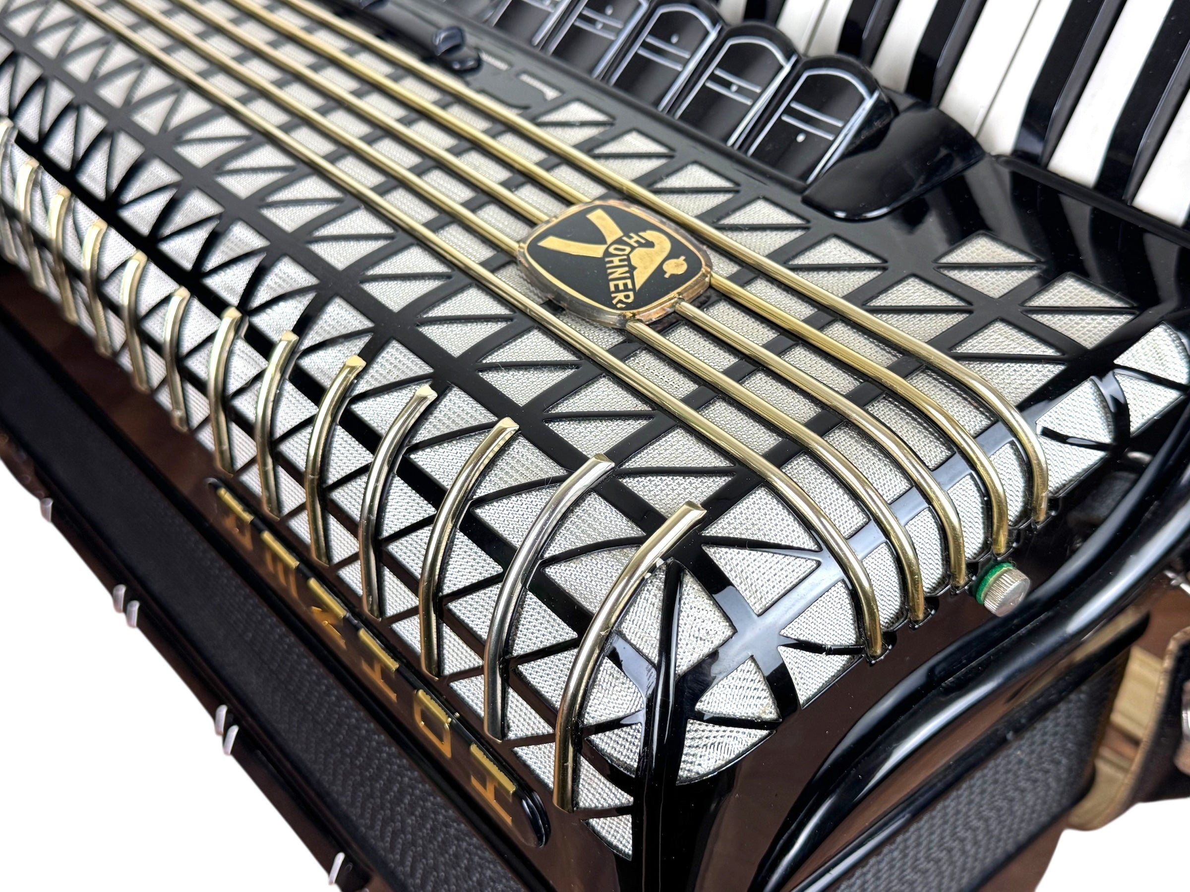 Hohner Atlantic IV DeLuxe Akkordeon 120 Bass Traumzustand Geprüft und Gestimmt