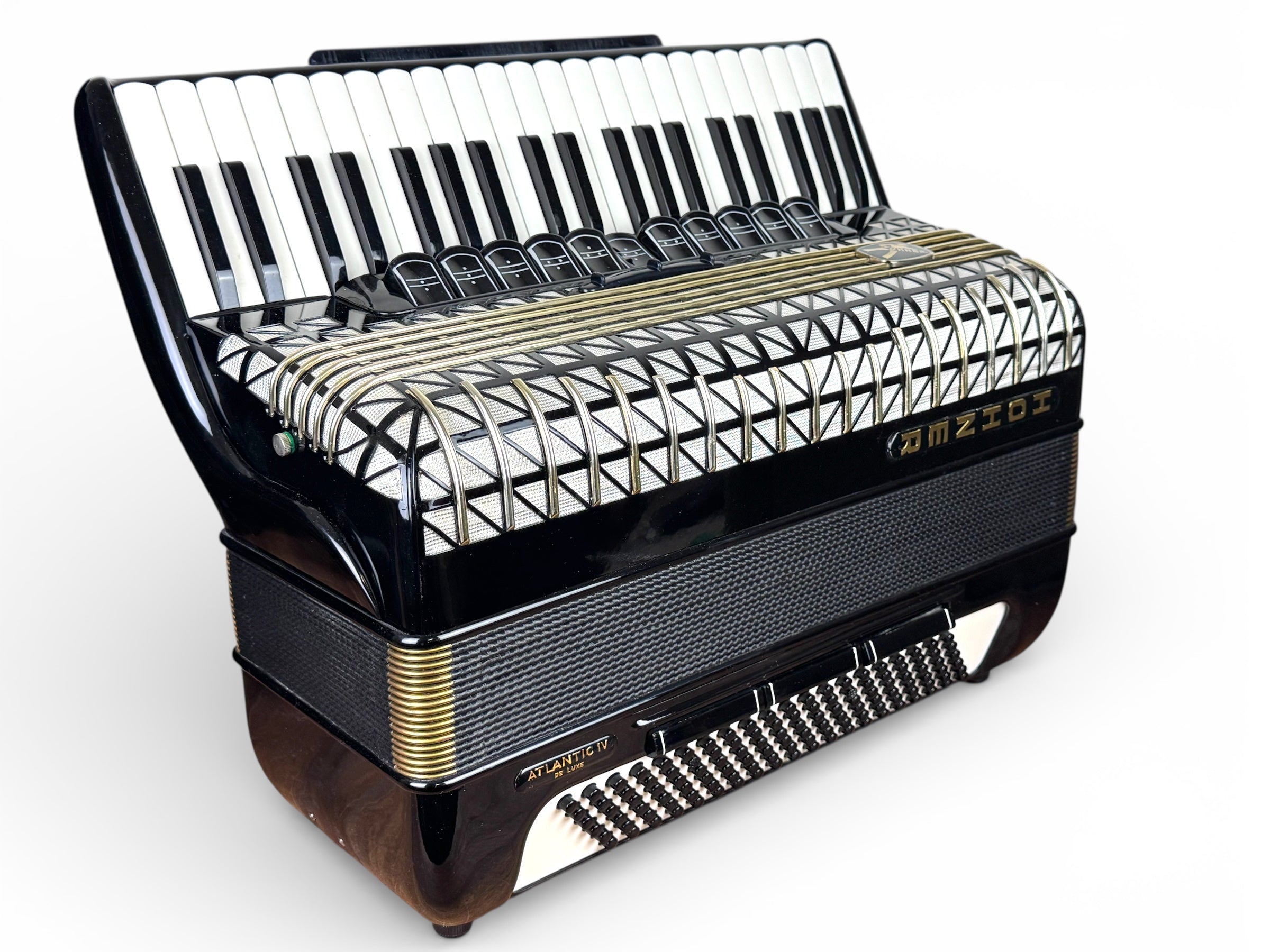 Hohner Atlantic IV DeLuxe Akkordeon 120 Bass Traumzustand Geprüft und Gestimmt