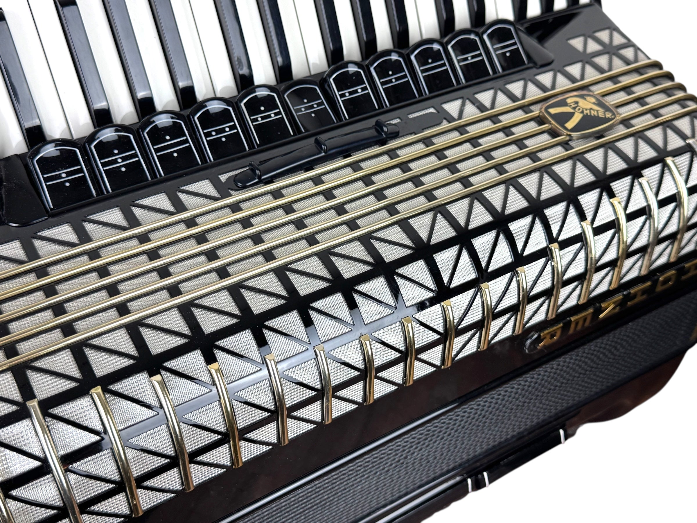 Hohner Atlantic IV DeLuxe Akkordeon 120 Bass Traumzustand Geprüft und Gestimmt