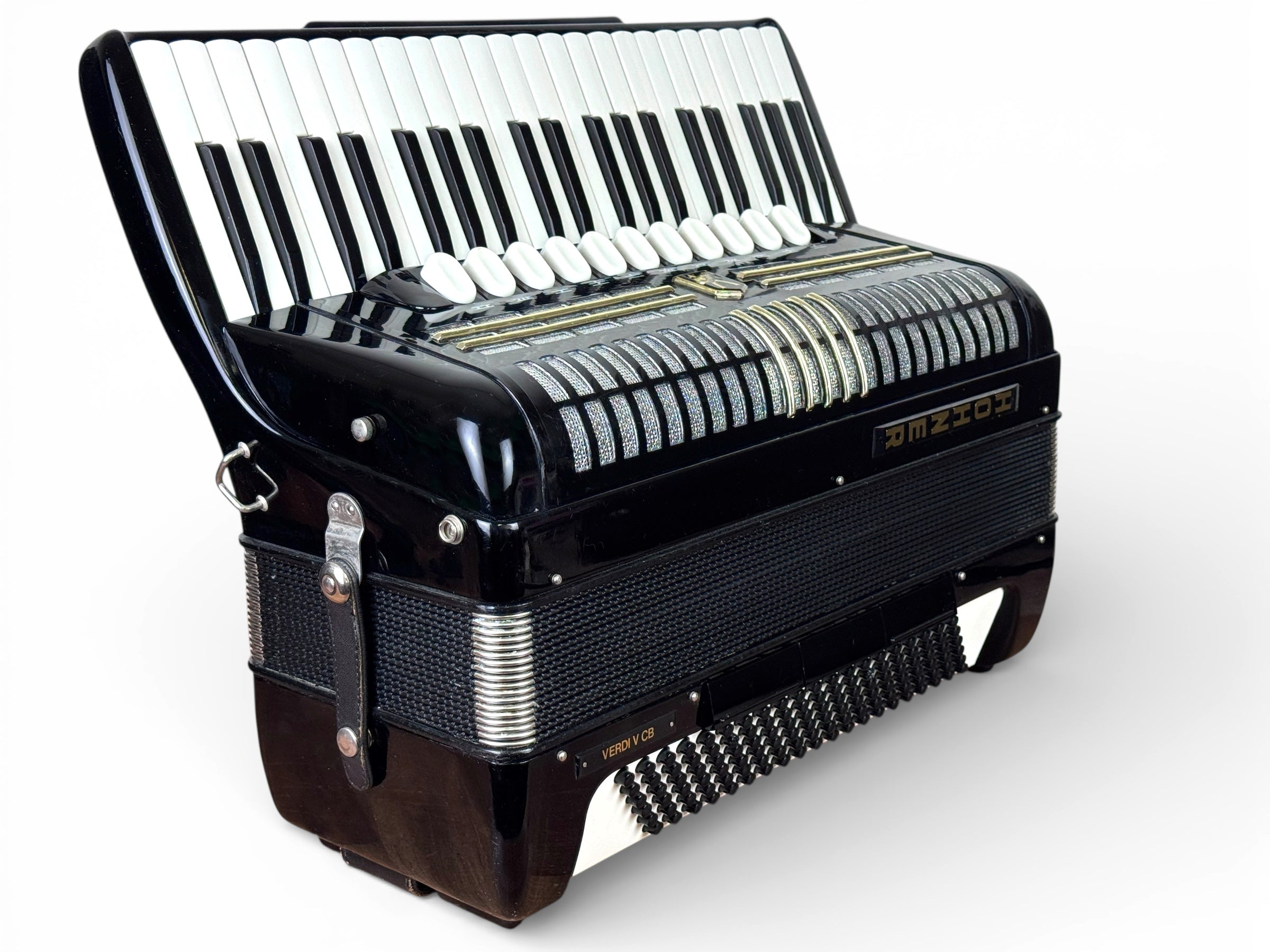 Hohner Verdi V CB 120 Bass Akkordeon Geprüft und Gestimmt Rucksack Riemen Neu