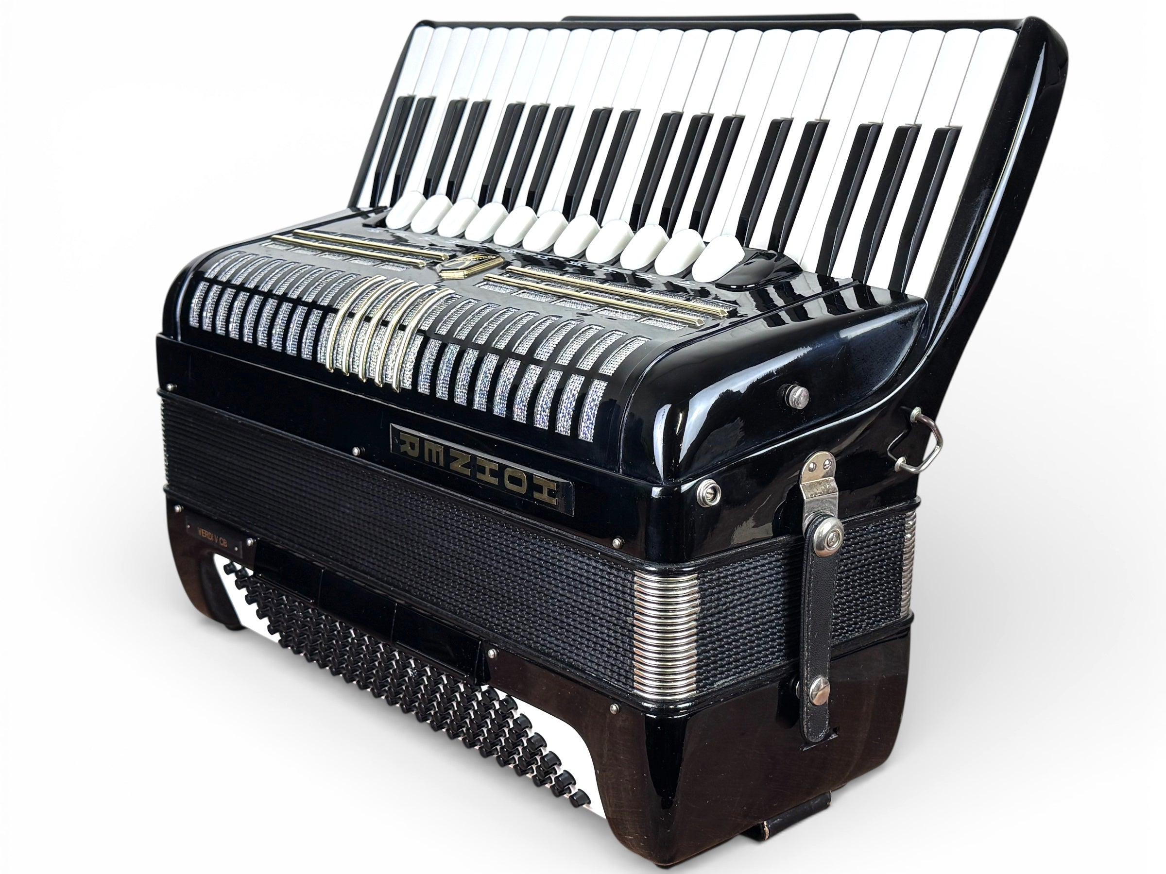 Hohner Verdi V CB 120 Bass Akkordeon Geprüft und Gestimmt Rucksack Riemen Neu