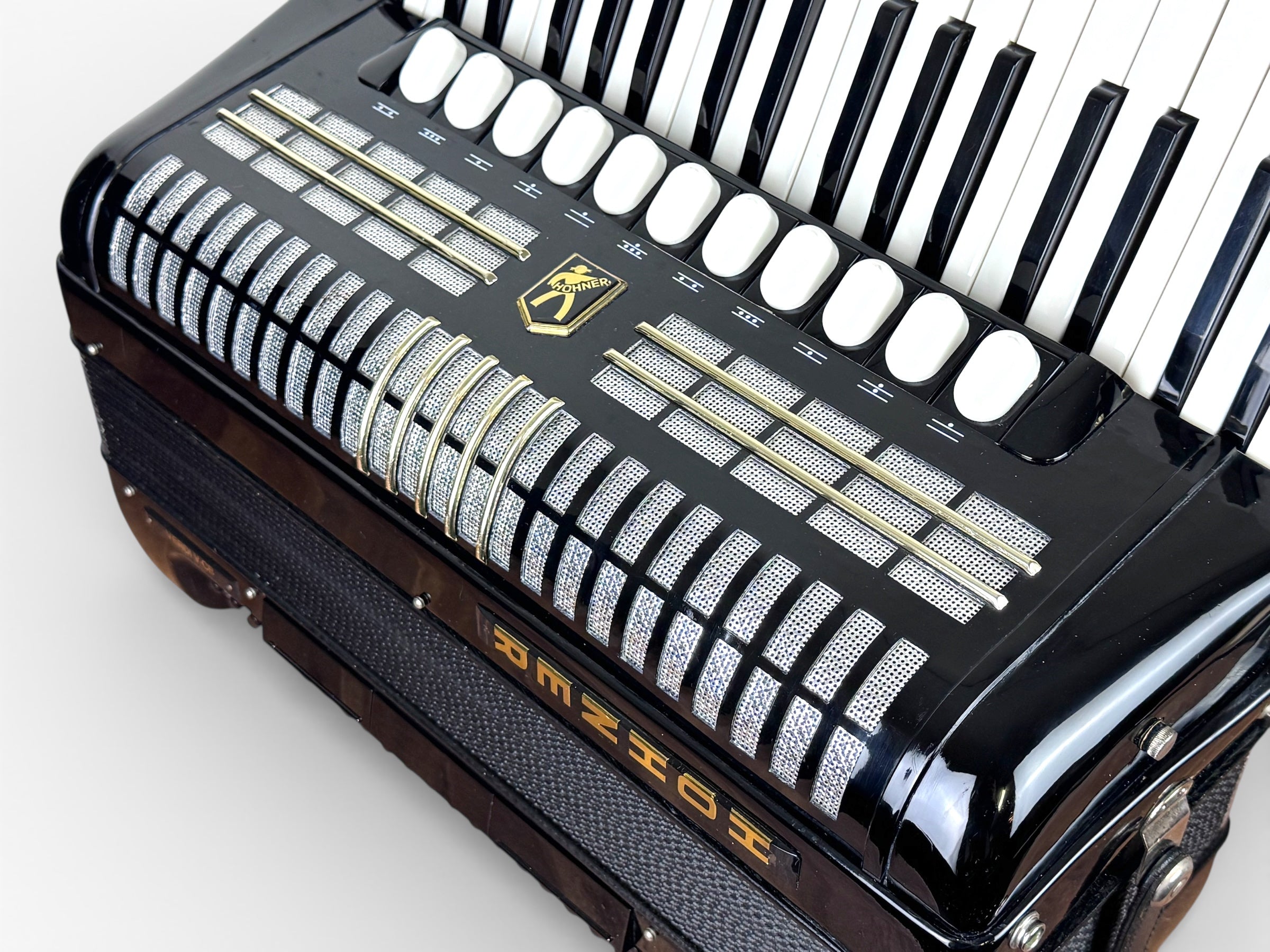 Hohner Verdi V CB 120 Bass Akkordeon Geprüft und Gestimmt Rucksack Riemen Neu