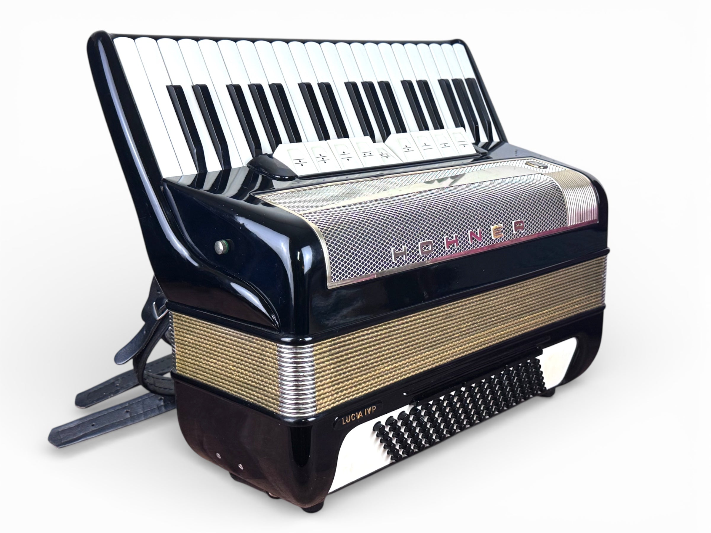 Hohner Lucia IV P 96 Bass Akkordeon Geprüft und Gestimmt