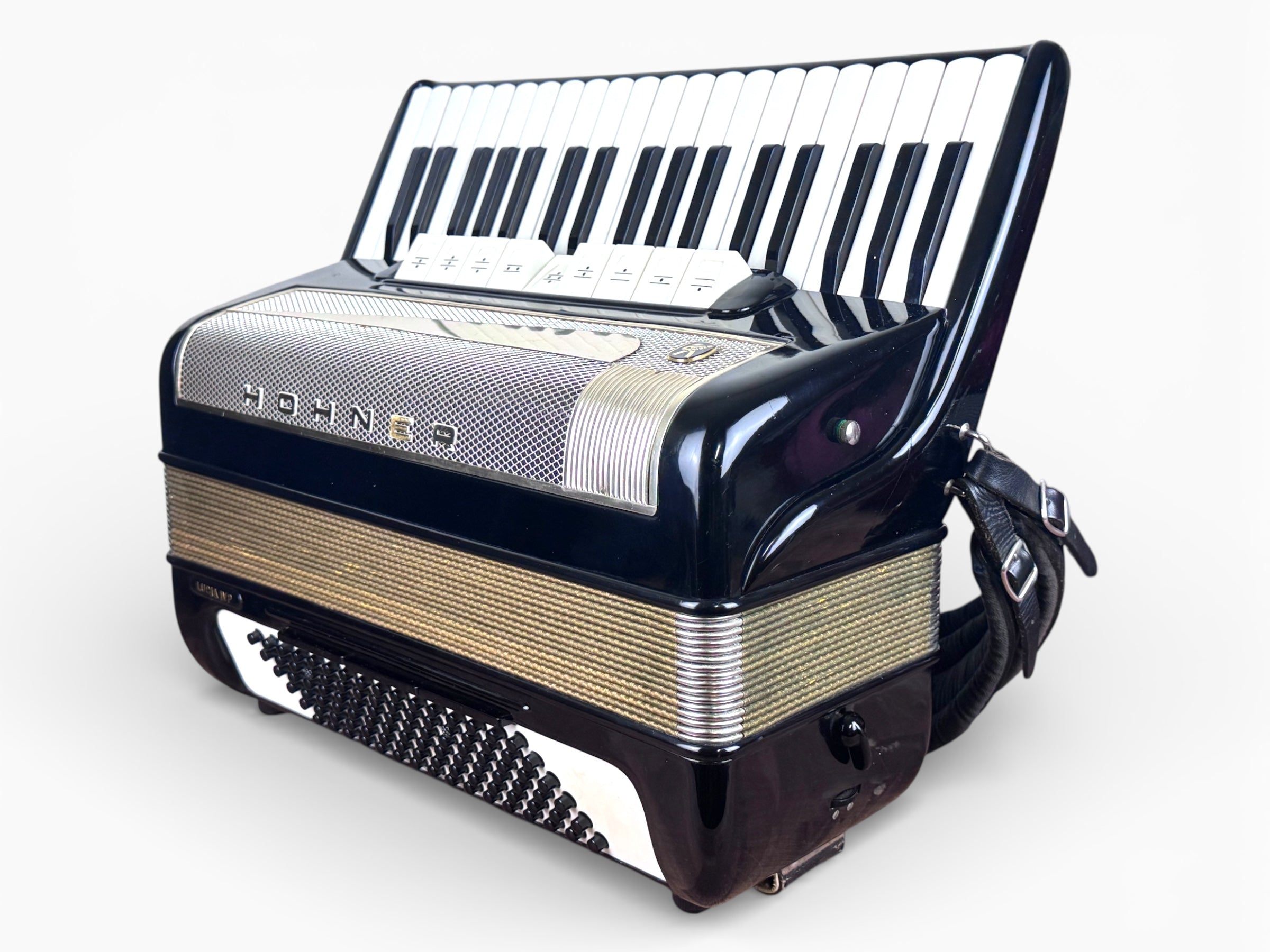 Hohner Lucia IV P 96 Bass Akkordeon Geprüft und Gestimmt