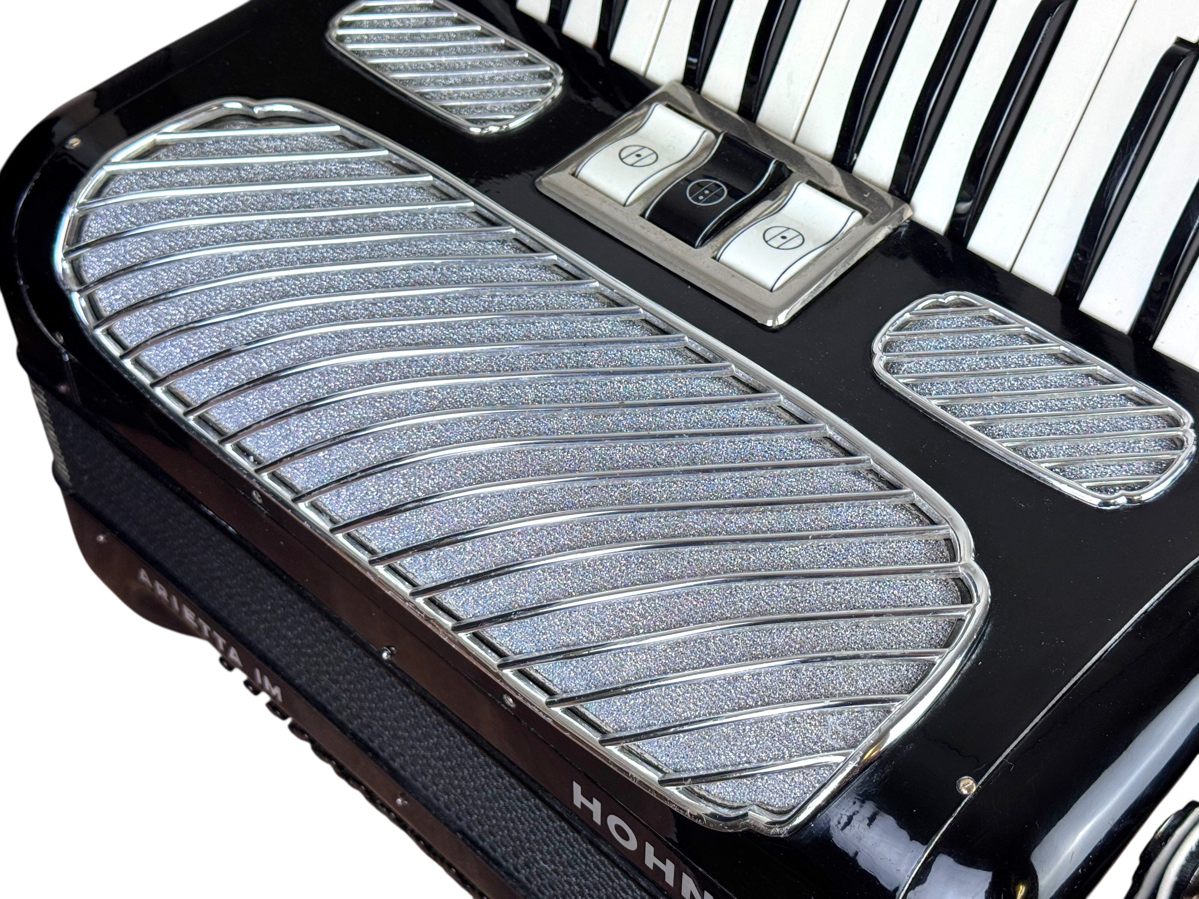 Hohner Arietta I M Akkordeon 72 Bass Geprüft und Gestimmt Rucksack Riemen NEU