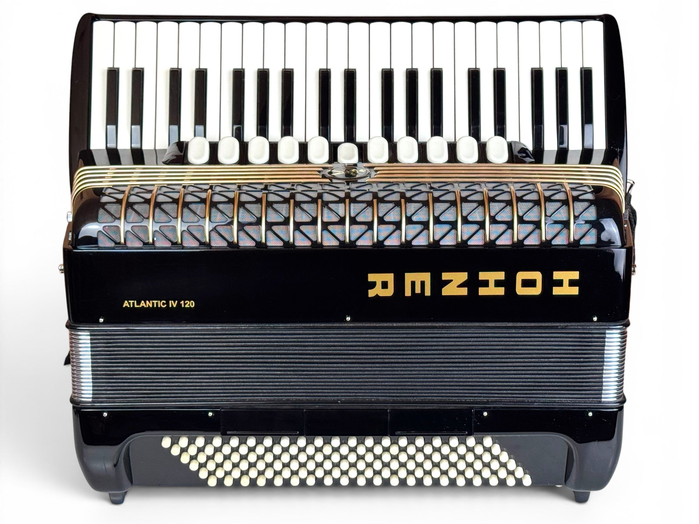 Hohner Atlantic IV 120 Bass Akkordeon Geprüft und Gestimmt Top Zustand Koffer