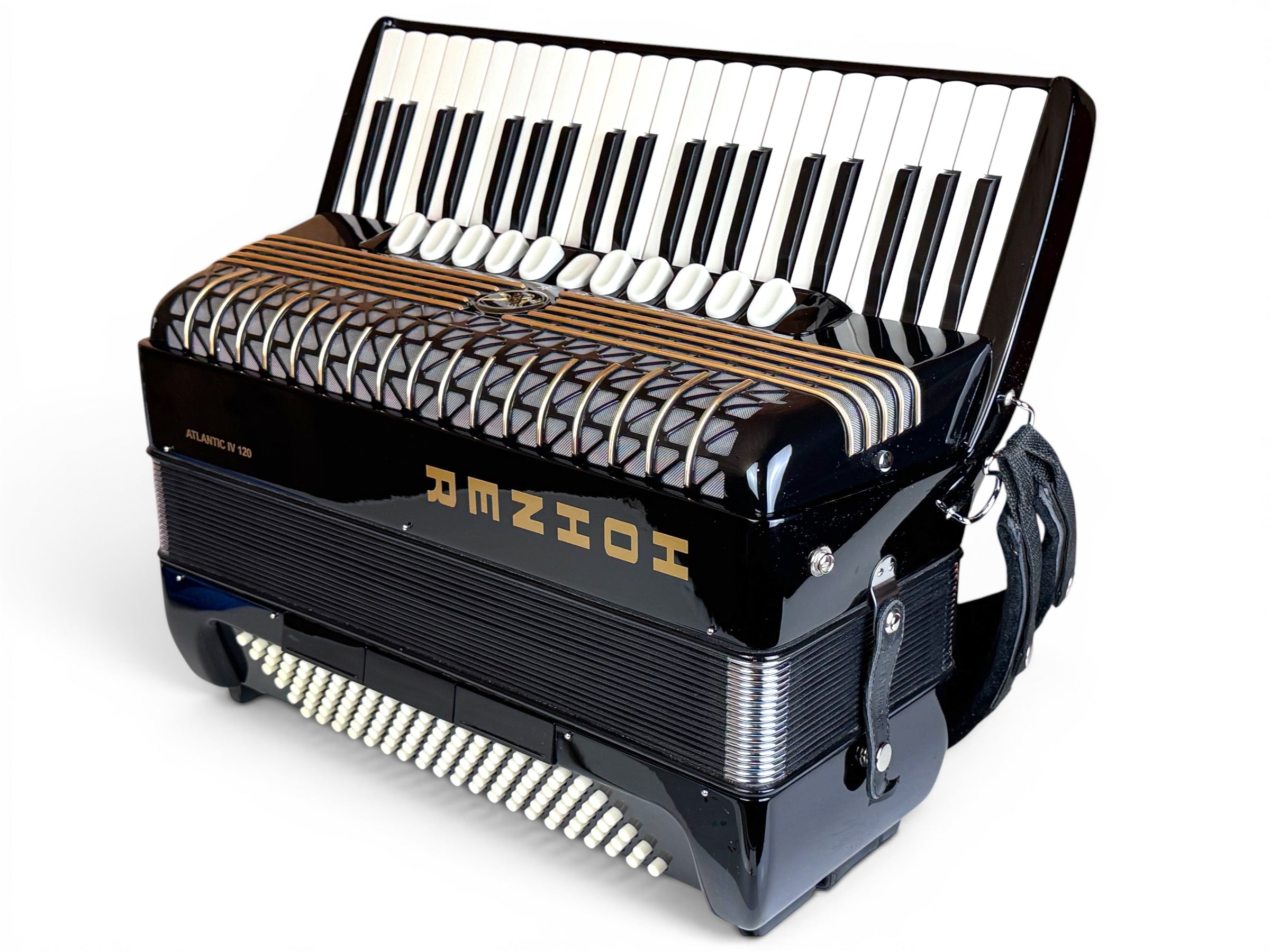 Hohner Atlantic IV 120 Bass Akkordeon Geprüft und Gestimmt Top Zustand Koffer