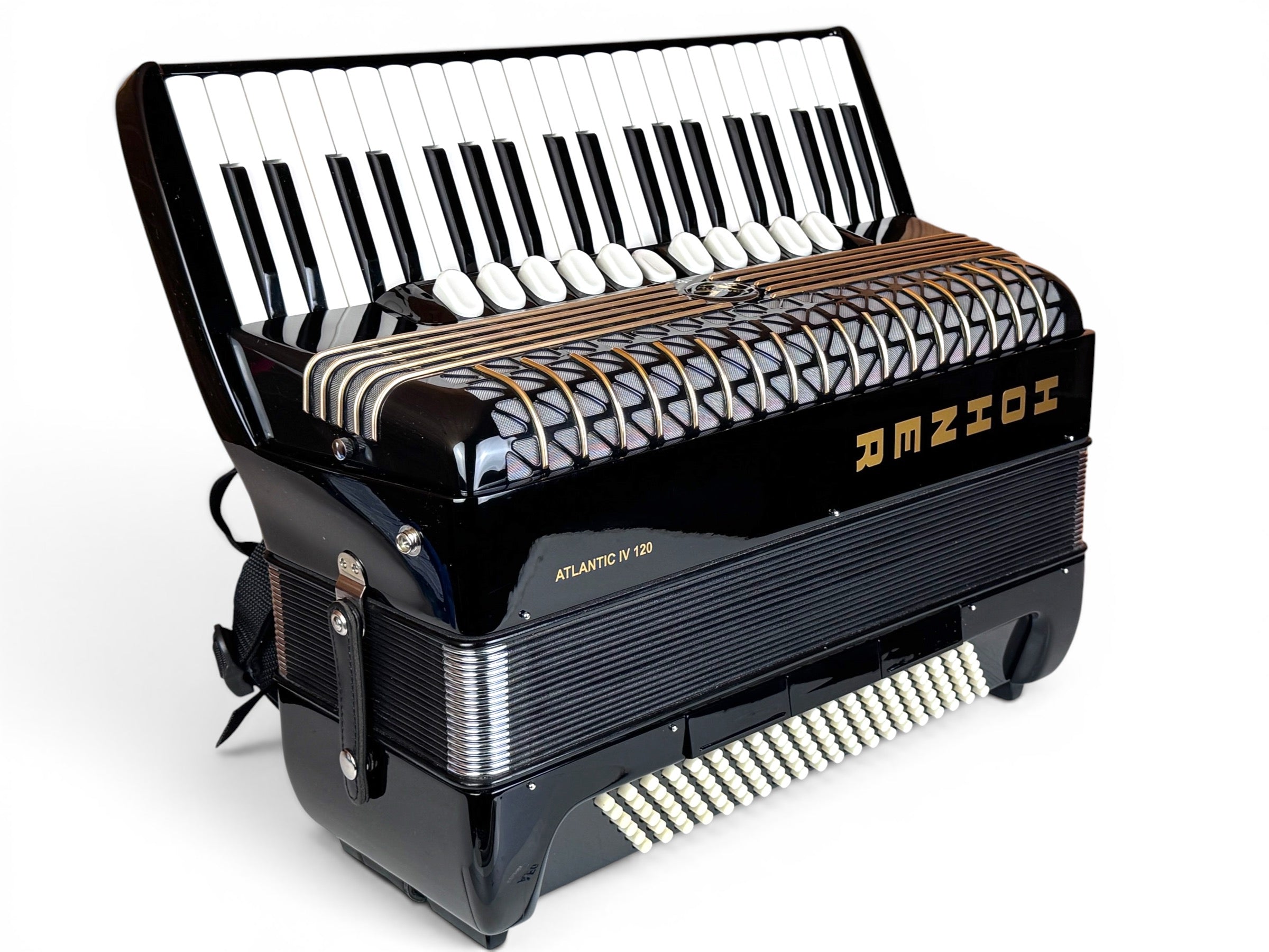 Hohner Atlantic IV 120 Bass Akkordeon Geprüft und Gestimmt Top Zustand Koffer