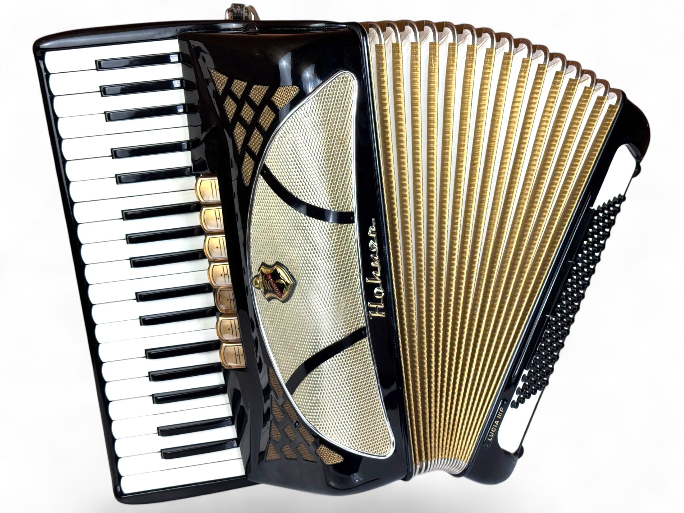 Hohner Lucia III P 96 Bass Akkordeon Geprüft und Gestimmt