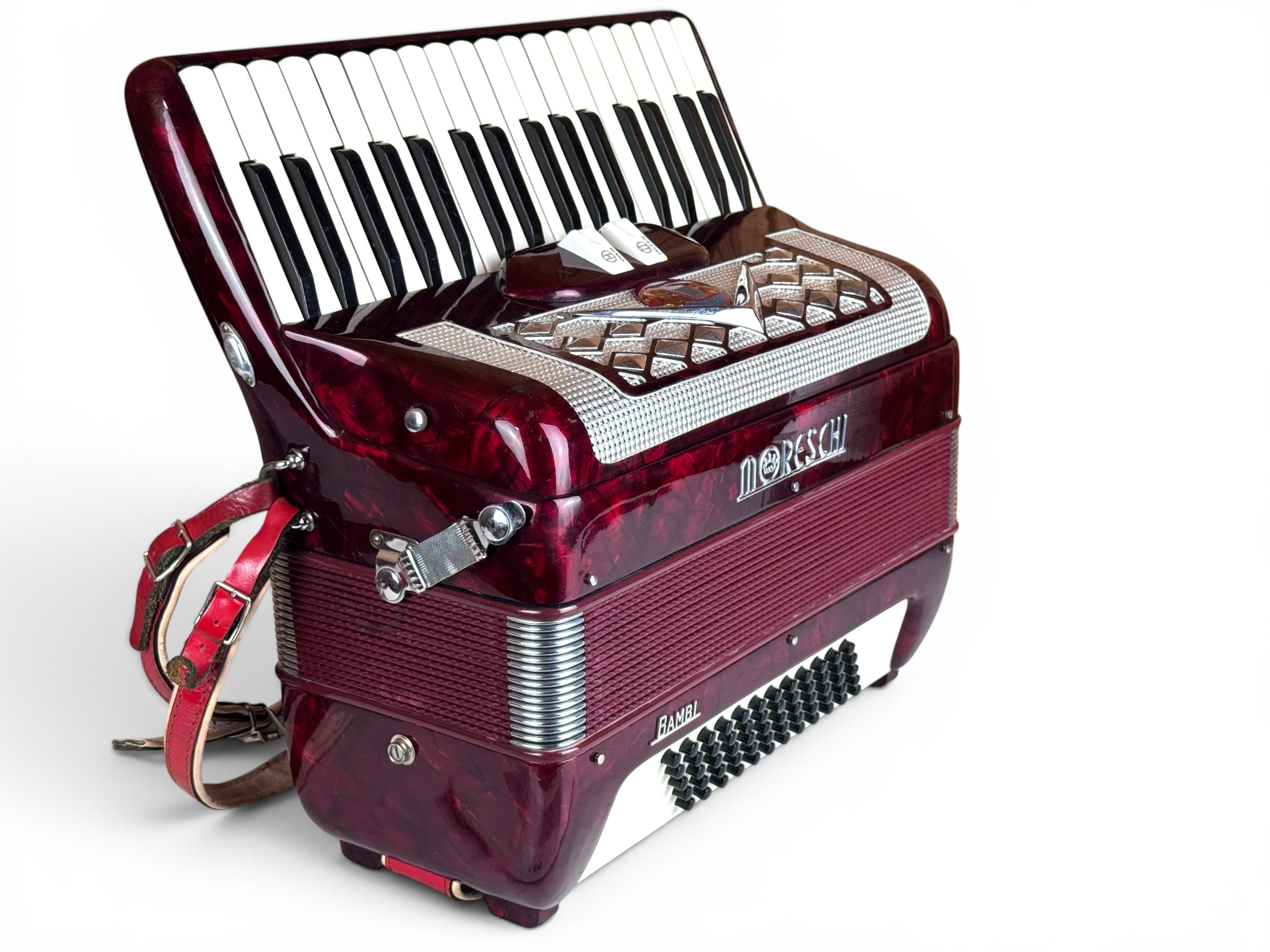 Moreschi Akkordeon 60 Bass Made in Italy Geprüft und Gestimmt