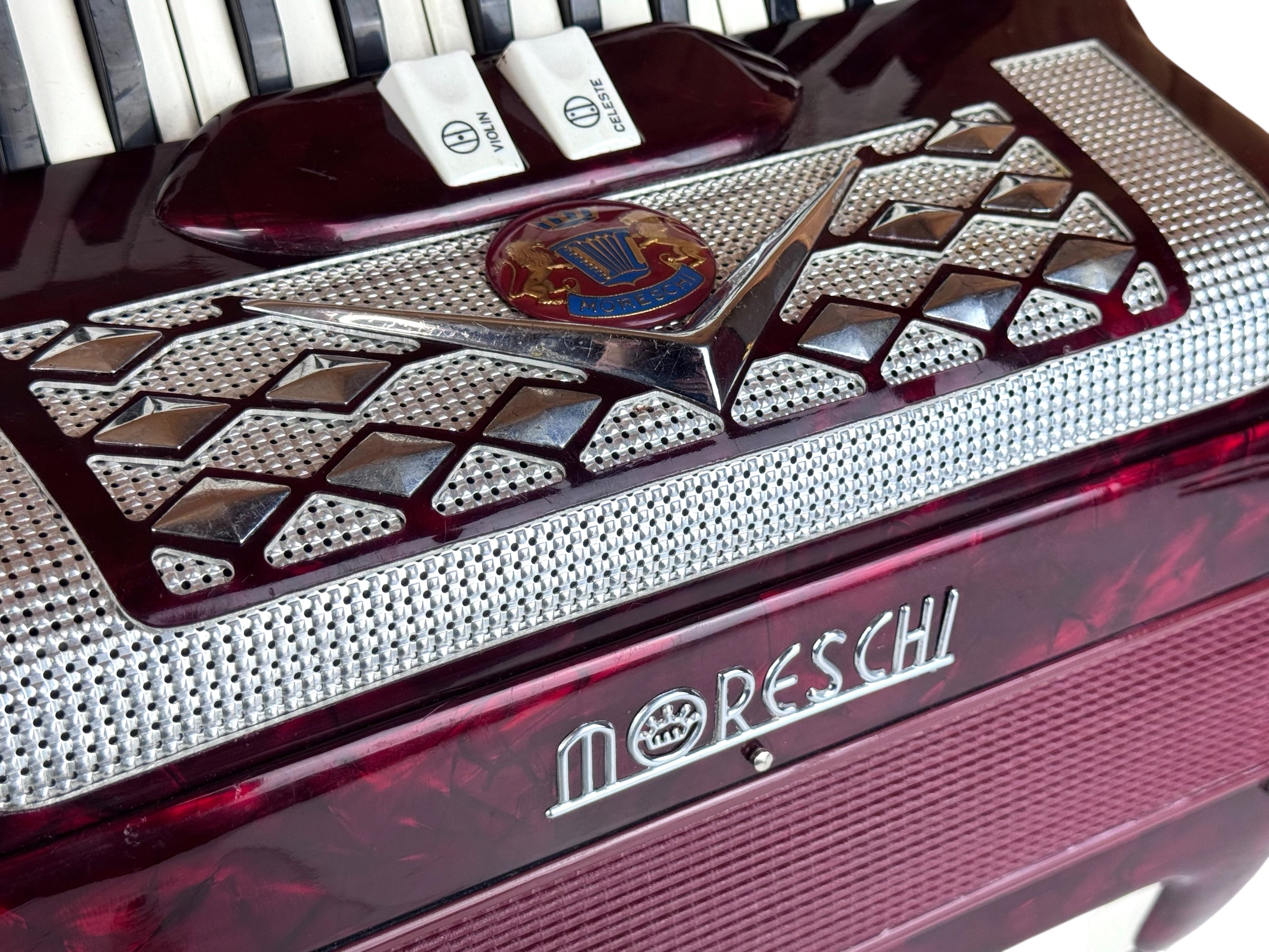 Moreschi Akkordeon 60 Bass Made in Italy Geprüft und Gestimmt