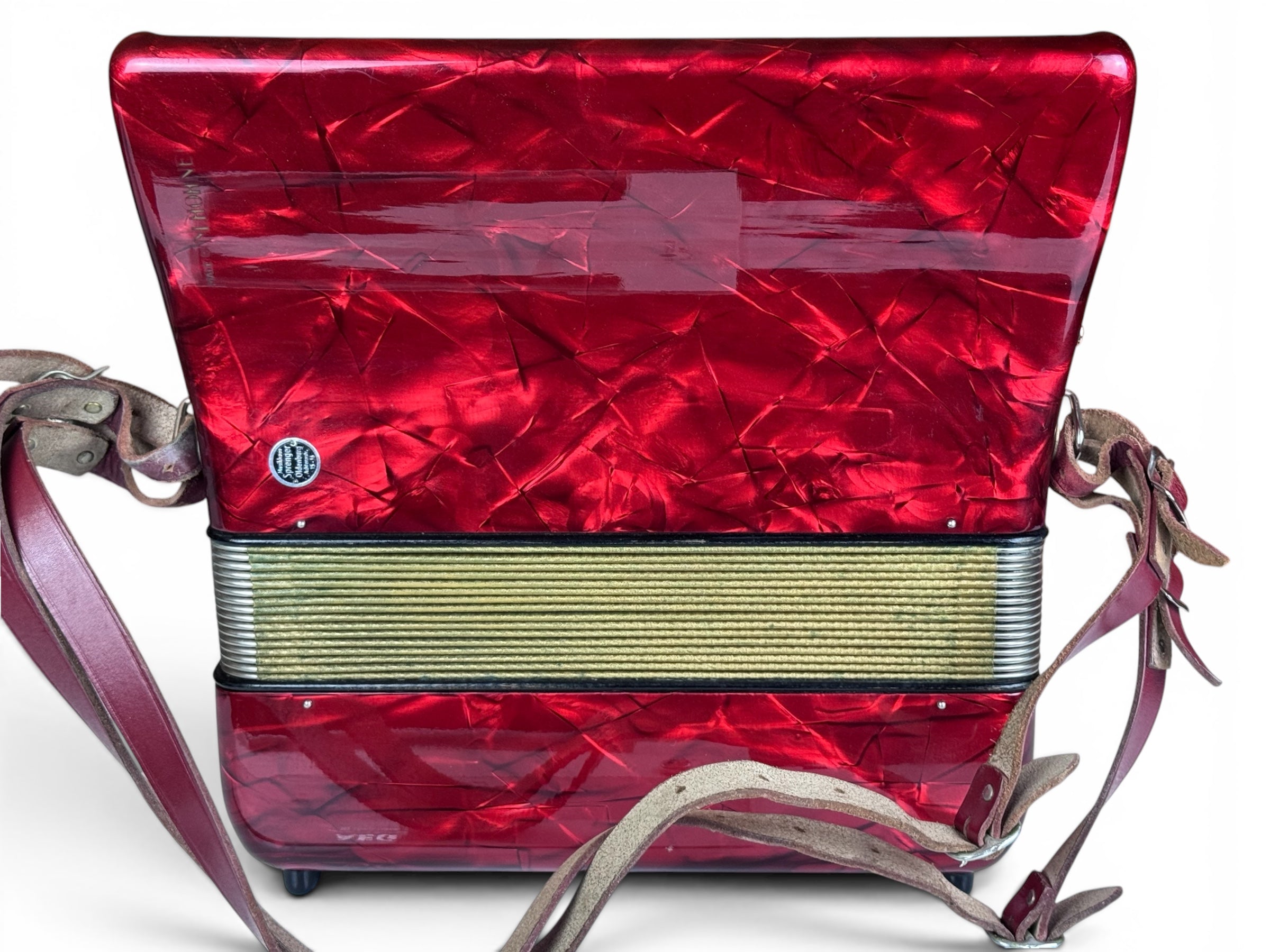 Hohner Concerto I 48 Bass Akkordeon Geprüft und Gestimmt Rucksack Neu