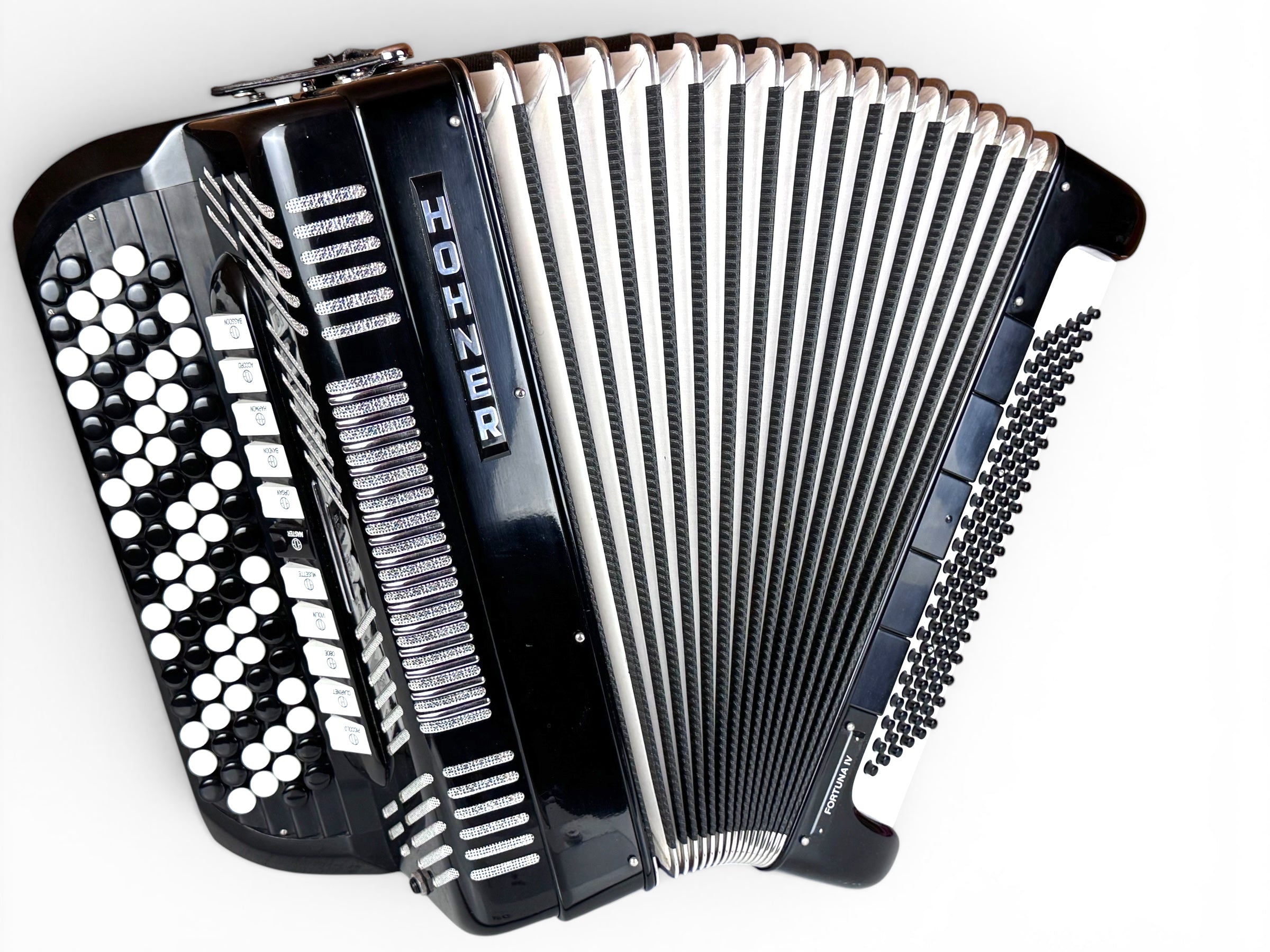 Hohner Fortuna IV Akkordeon 120 Bass C-Griff Geprüft und Gestimmt Toller Zustand