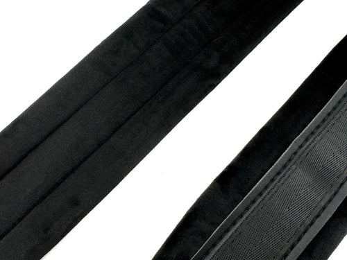 Akkordeon Schulterriemen Nylon Velours Schwarz