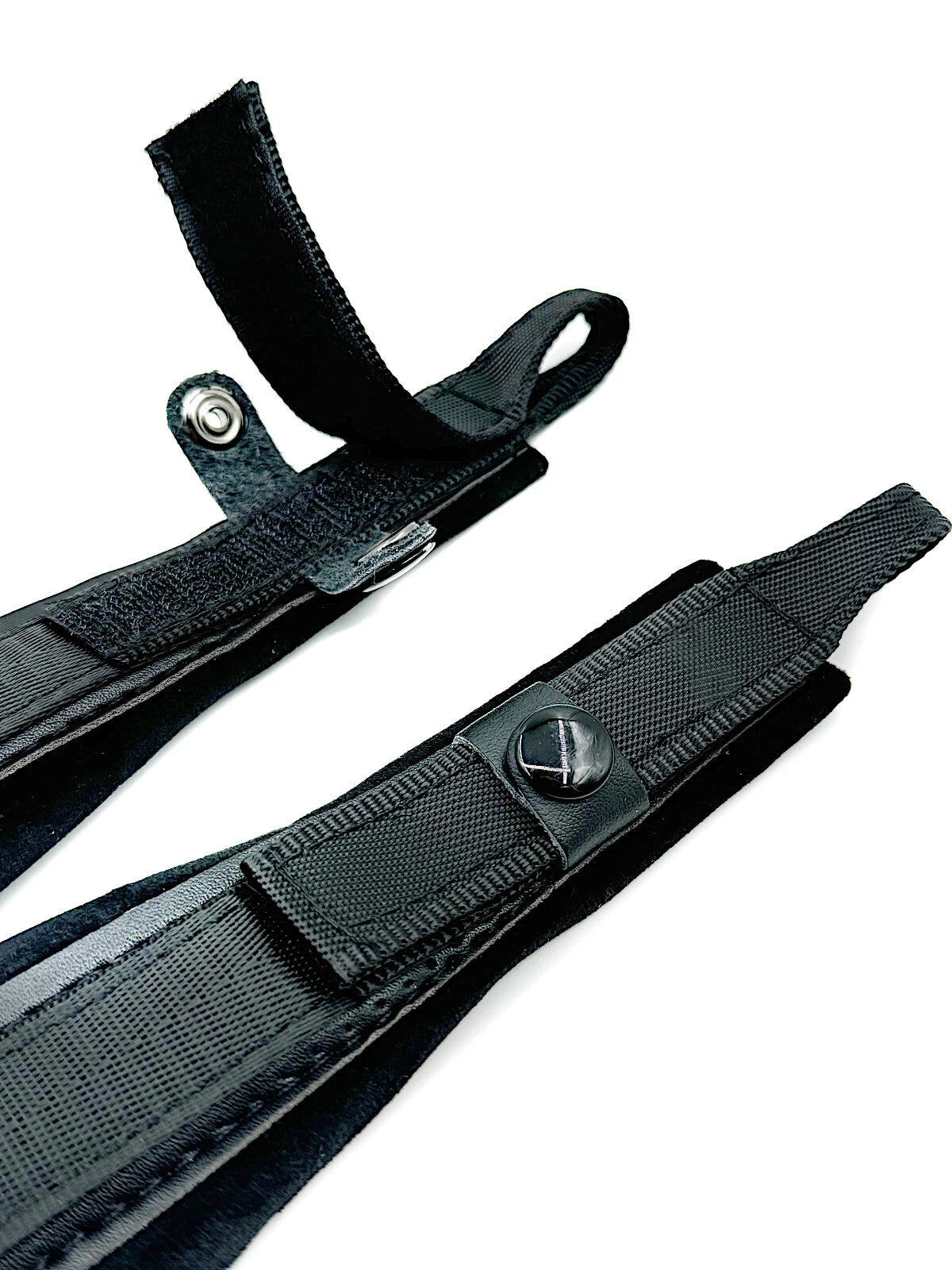 Akkordeon Schulterriemen Nylon Velours Schwarz